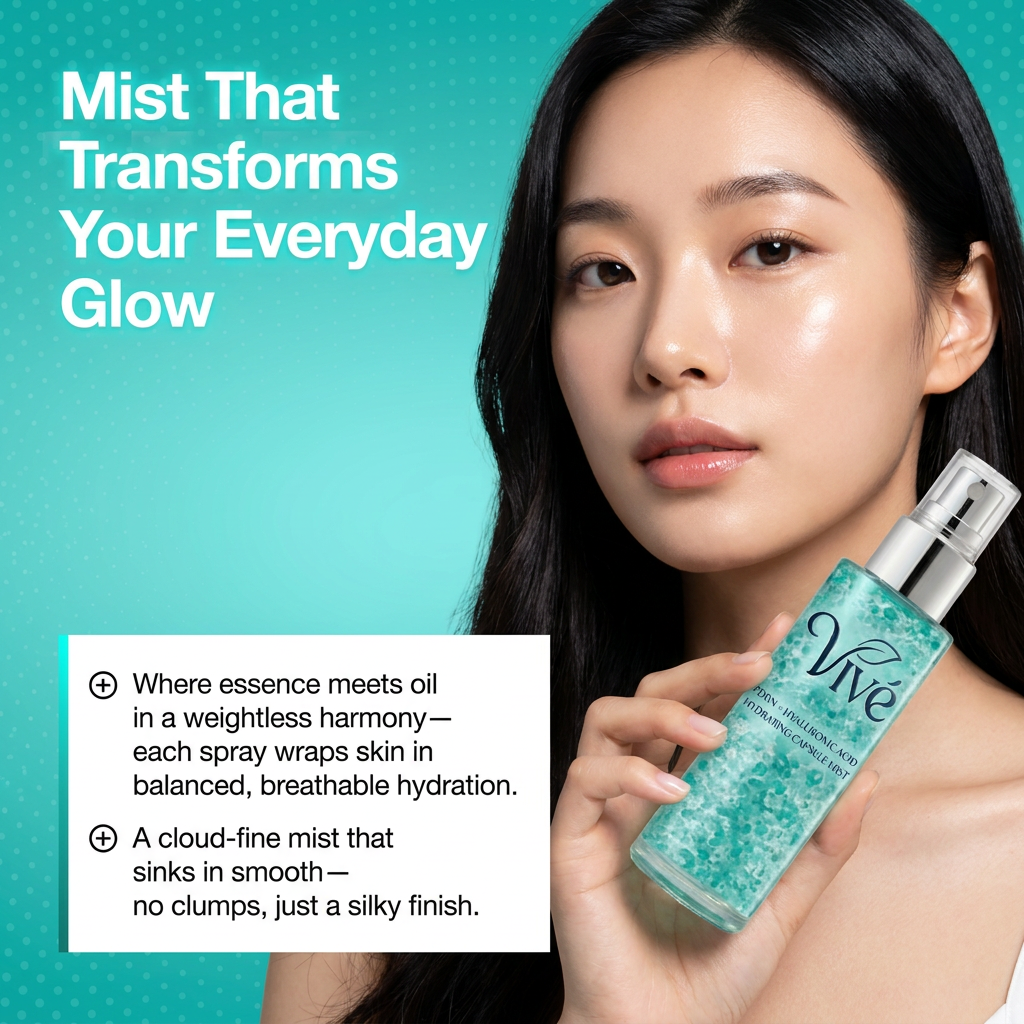 Vivé PDRN Collagen Glow Facial Serum Spray™